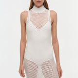 Simkhai - Daxton Mesh Knit Dress
