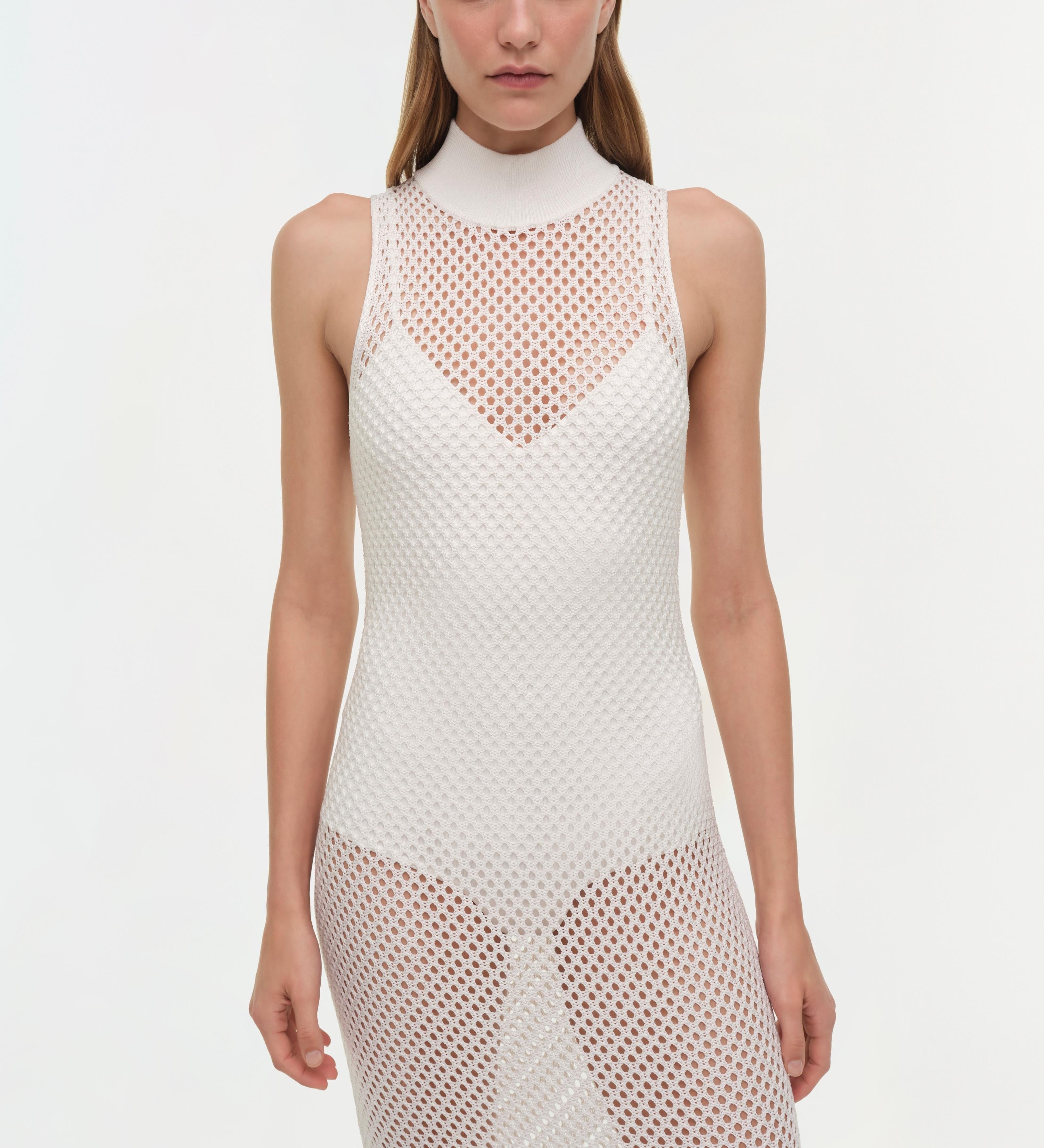 Simkhai - Daxton Mesh Knit Dress