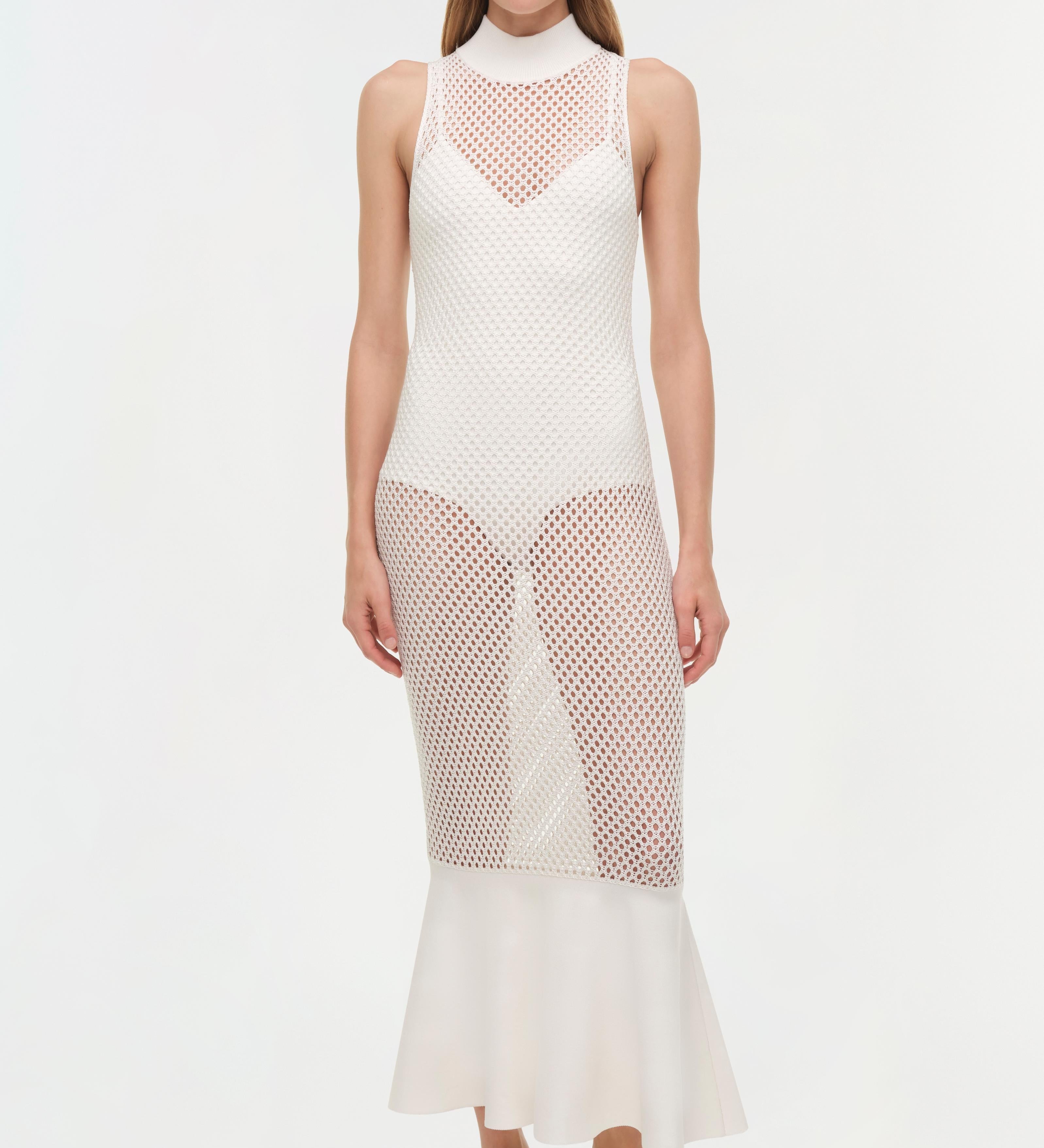 Simkhai - Daxton Mesh Knit Dress