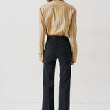 Jamie Haller - The Crease Jean in Washed Black