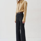 Jamie Haller - The Crease Jean in Washed Black