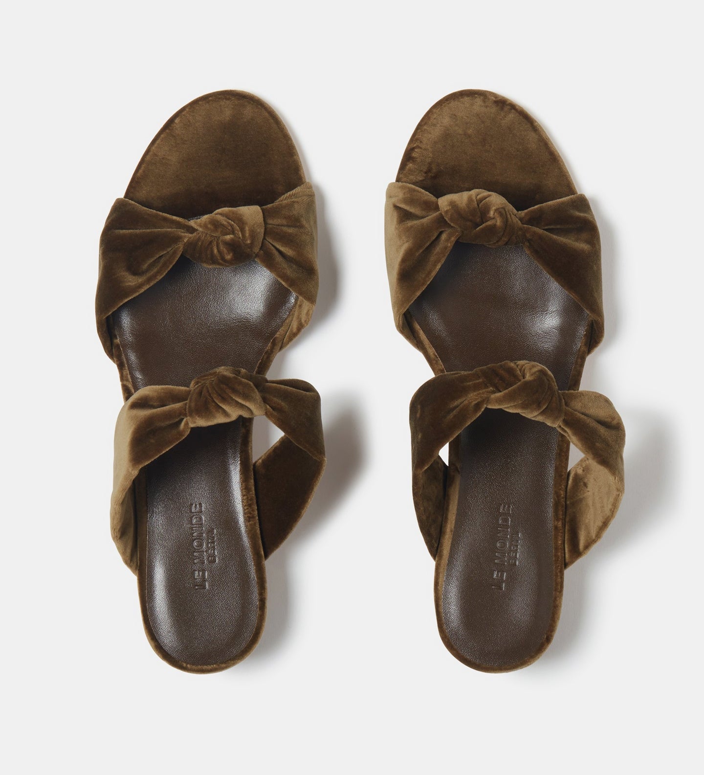 Le Monde Beryl - Knot Sandal Kitten / Cork Velvet
