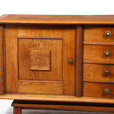Lemieux Et Cie - Jacques Adnet Attributed Sideboard in Oak