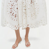 Simkhai - Daila Embroidered Knit Midi Dress
