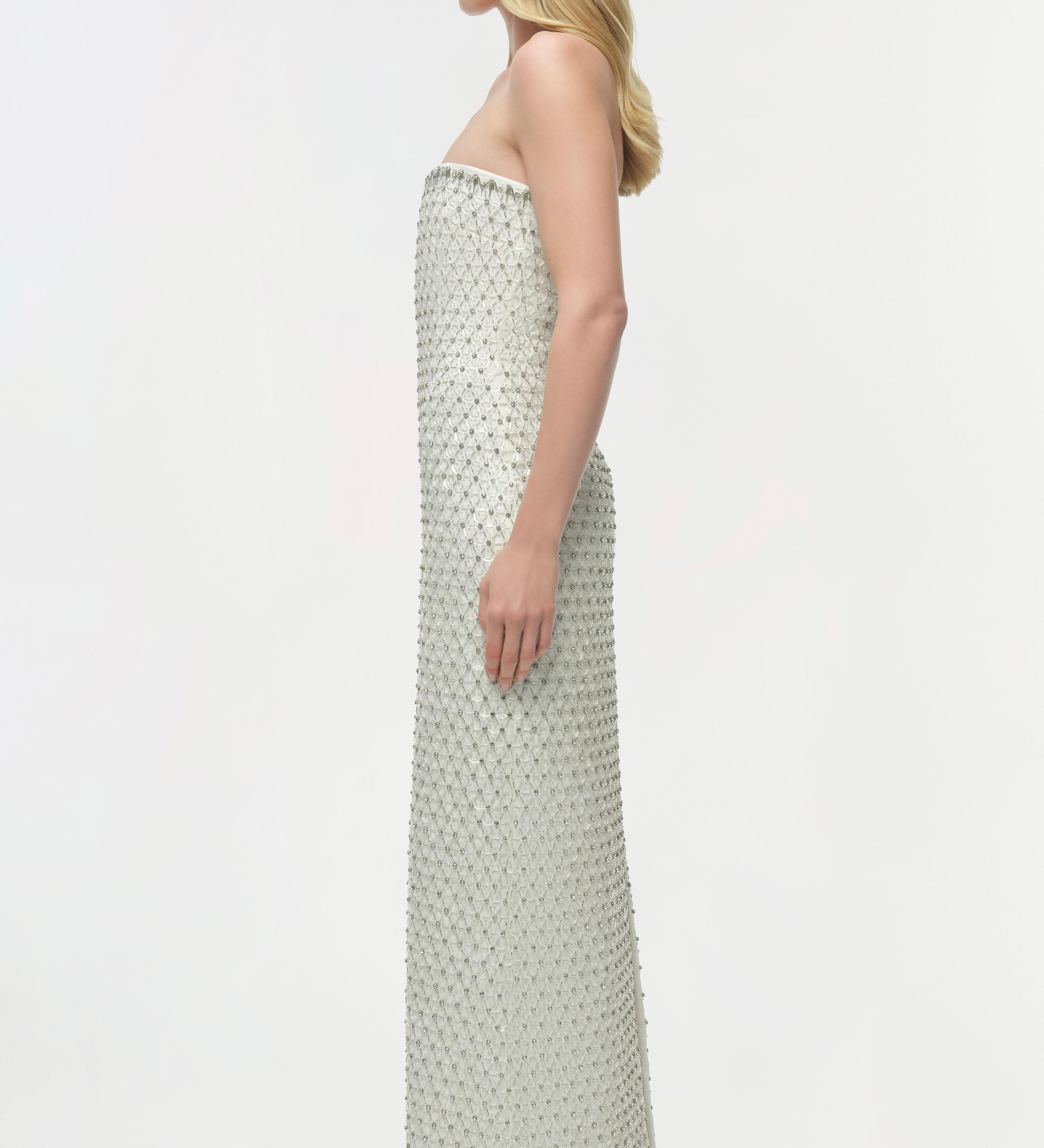 Simkhai - Vanessa Embellished Bustier Midi Dress
