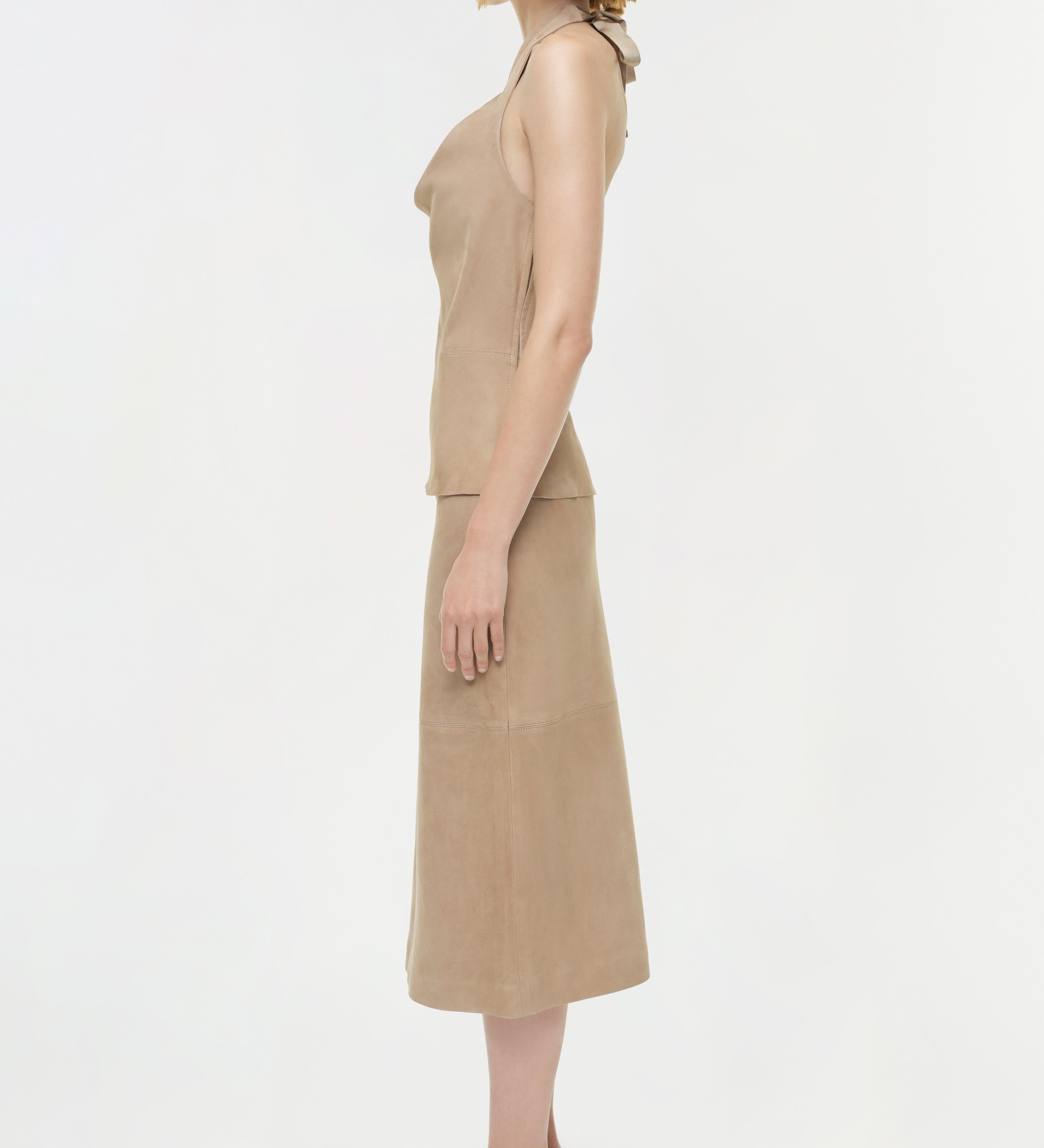 Simkhai - Griffin Suede Halter Top