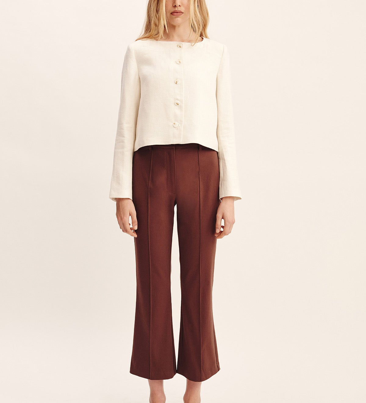 Posse - SPENCER TROUSER - CHOCOLATE
