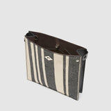 Metier - Stowaway Crossbody Mod Stripe With Elvis Black
