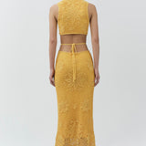 Simkhai - Lyla Crochet Midi Dress