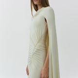 Simkhai - Demi Draped Jersey Cape Gown