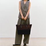 Métier - Incognito Small Elvis Cacao with Suede Chocolate