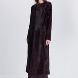 Simkhai - Bowie Collarless Calf Hair Coat