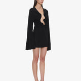 Christopher Esber - Salacia Ruched Long Sleeve Mini Dress