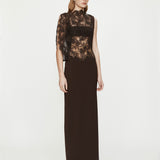 Christopher Esber - Mahara Floating Lace Column Dress