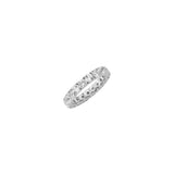 Dorsey - ROUND CUT ETERNITY BAND, SILVER