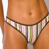 Faithfull - Ania Bikini Bottom Meleu Stripe Multi - Final Sale