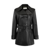 Saint Laurent - Belted Lambskin Jacket