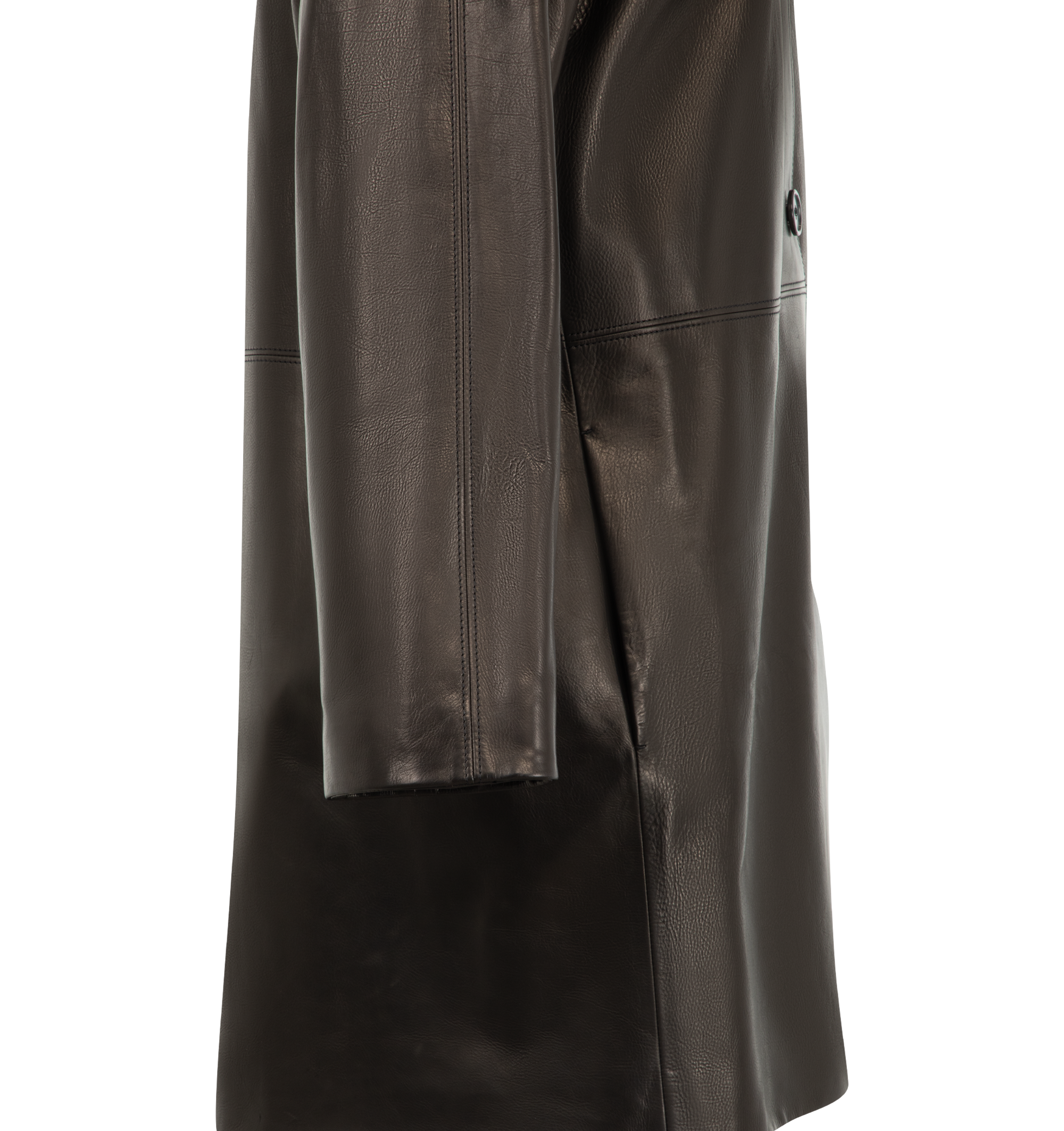 The Row - Donata Leather Coat