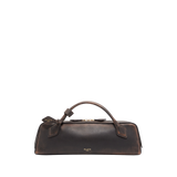 Alaïa - Le Teckel Clutch In Aged Leather