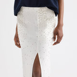 TWP - Lady Like Skirt in Scattered Crystals