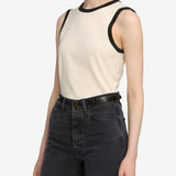 FRAME - The Ringer Tank -- Cream