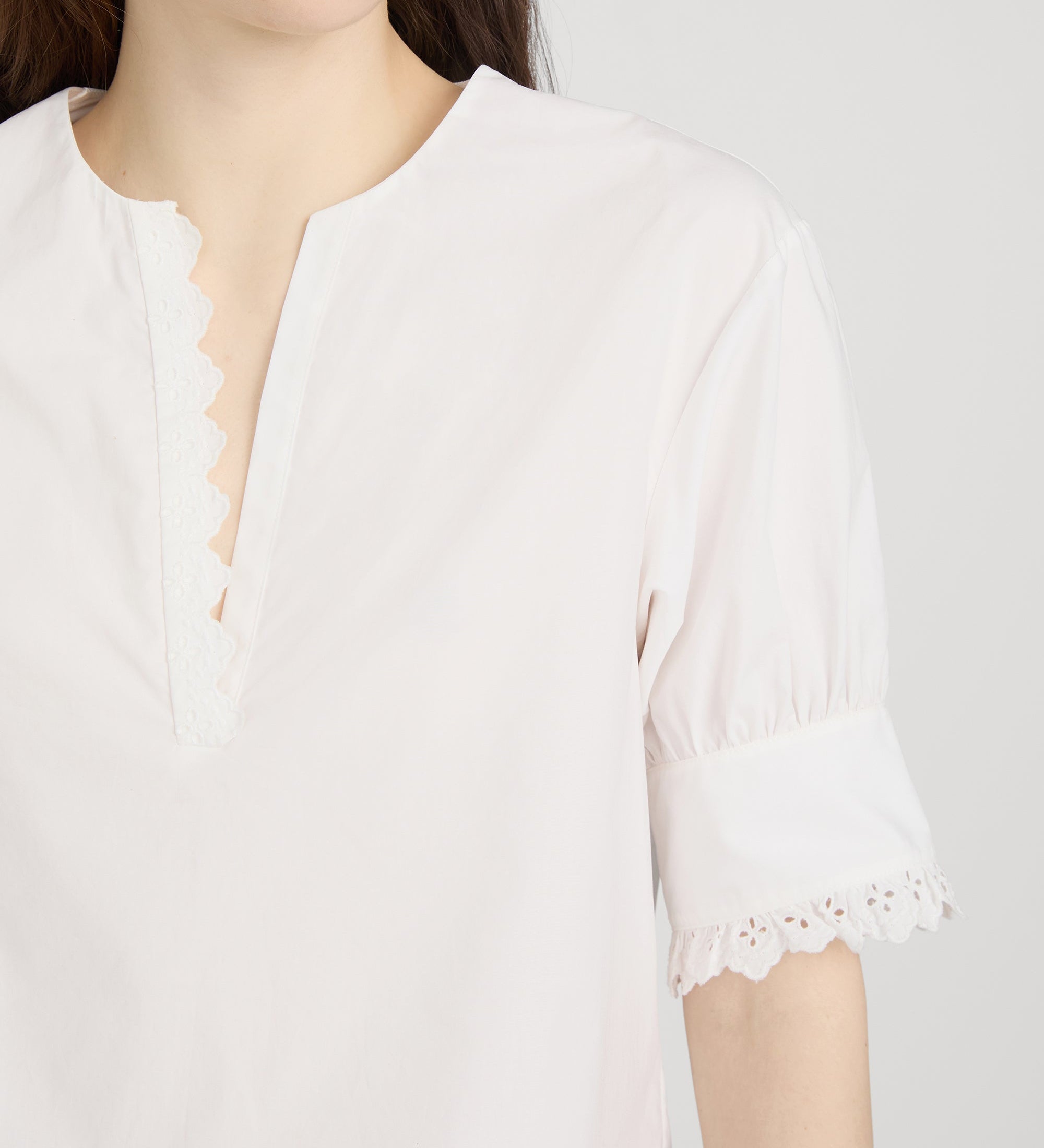 FRAME - The Keepsake Popover Top