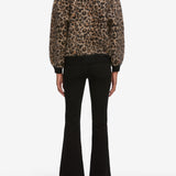 FRAME - The Brushed Leopard Cardi -- Leopard