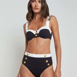 L'AGENCE - Vanessa High - Waisted Bikini Bottom