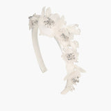 Jennifer Behr - Chantrell Headband -- Cream