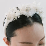 Jennifer Behr - Chantrell Headband -- Cream