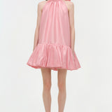Simkhai - Hope Taffeta Bow Tie Mini Dress