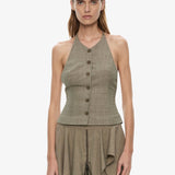 Christopher Esber - Banyan Tailored Backless Vest