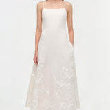 Simkhai - Annabella Soutache Linen Midi Dress