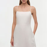 Simkhai - Annabella Soutache Linen Midi Dress