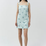 Simkhai - Ella Embellished Crepe Mini Dress