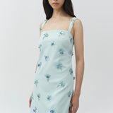 Simkhai - Ella Embellished Crepe Mini Dress