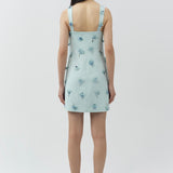 Simkhai - Ella Embellished Crepe Mini Dress