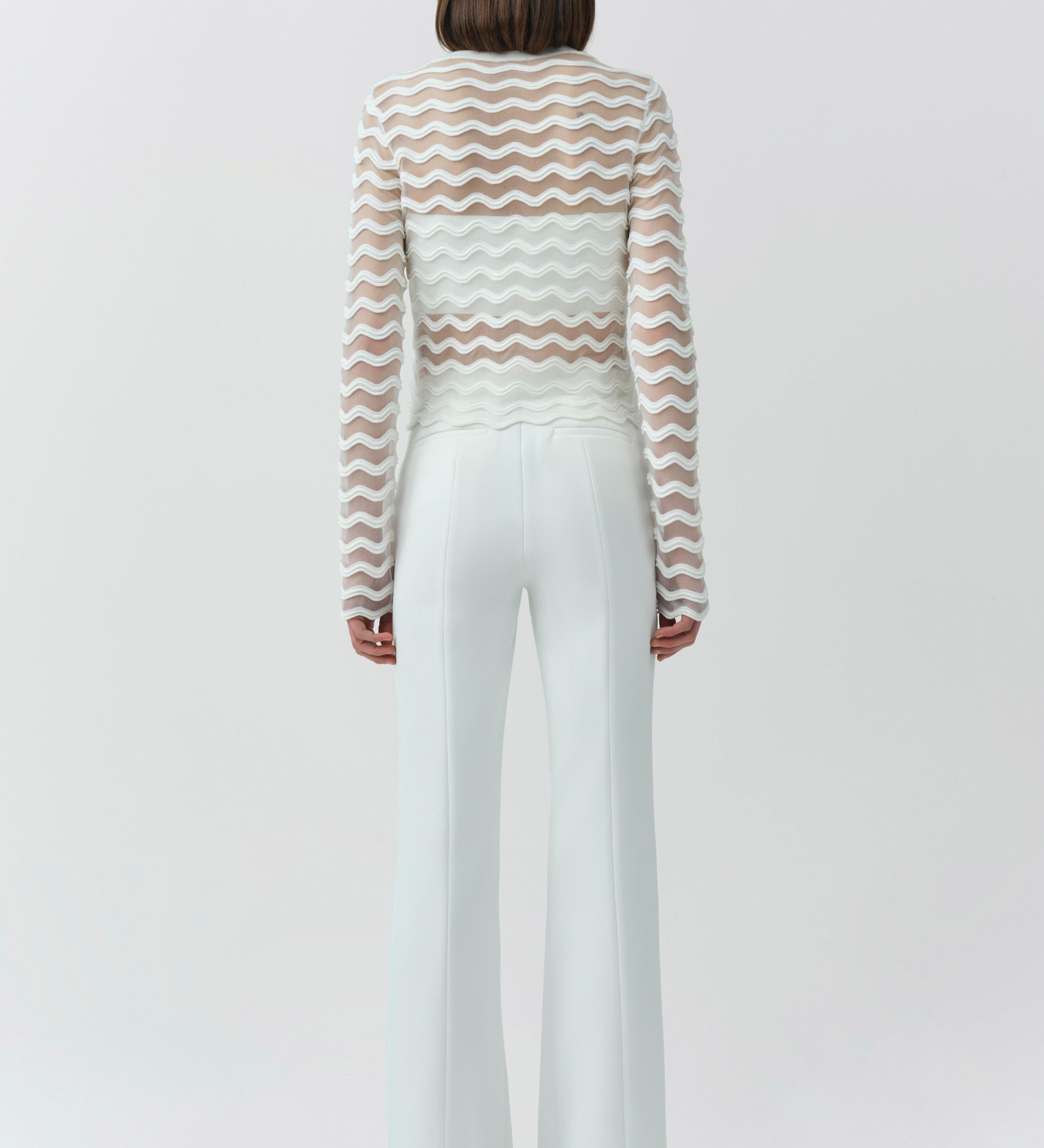 Simkhai - Maxime Wavy Knit Cardigan
