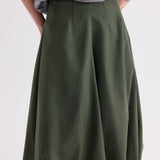 TWP - Full intentions Skirt in Superfine Cotton Shirting
