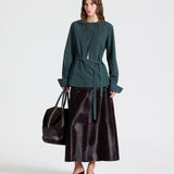 TWP - The A - Line Skirt in Ponyhair