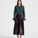 TWP - The A - Line Skirt in Ponyhair