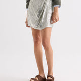 TWP - Short Lover Skirt in Sequins