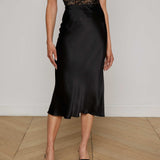 L'AGENCE - Perin Silk Midi Skirt