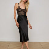 L'AGENCE - Perin Silk Midi Skirt