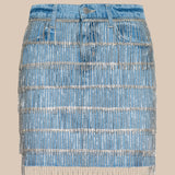 L'AGENCE - Jolene Embellished Mini Skirt