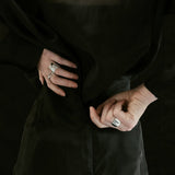 Kinn - Seren Ear Cuff/Ring Silver