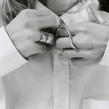 Kinn - J Ring Silver