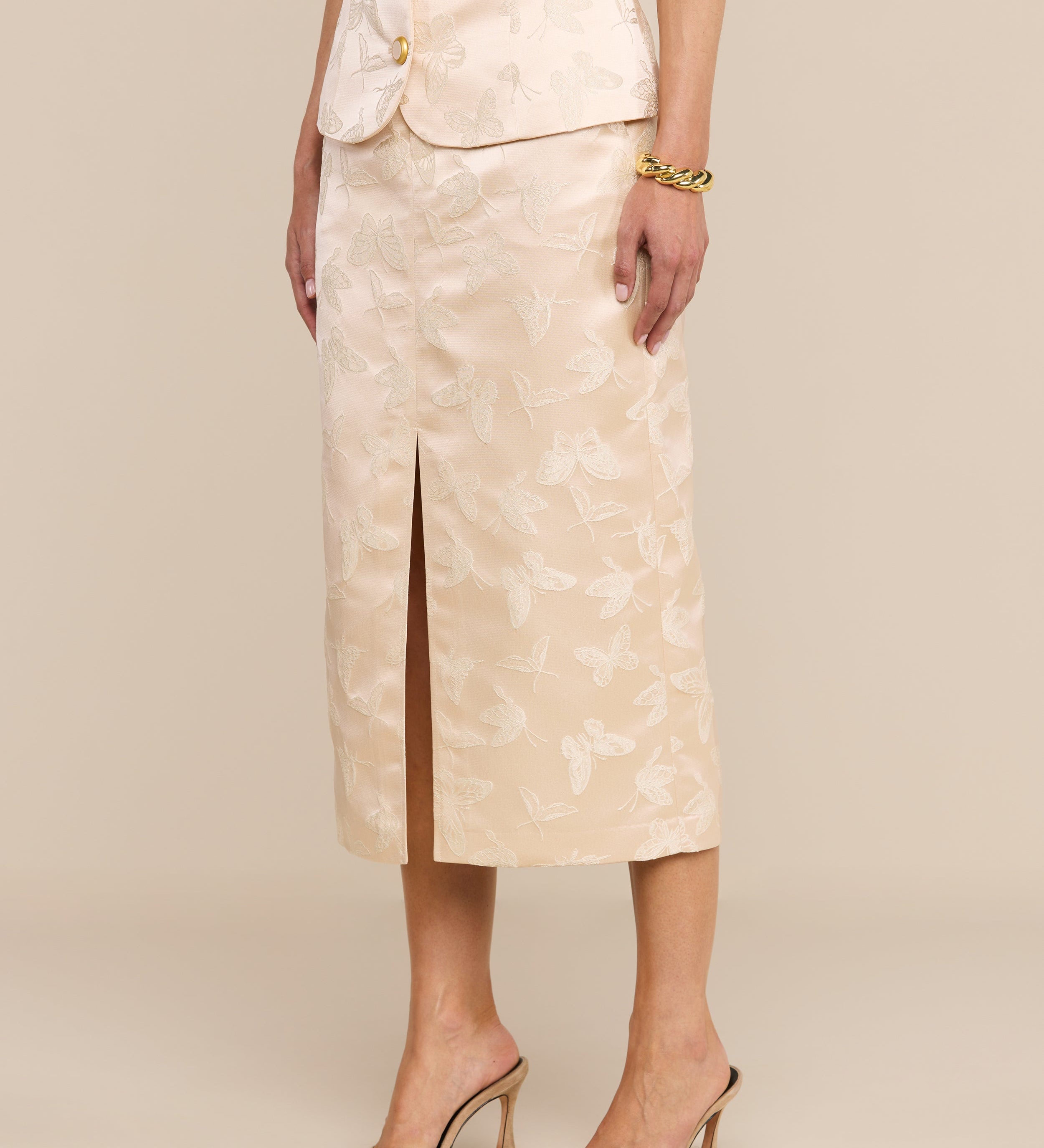 L'AGENCE - Madonna Midi Skirt