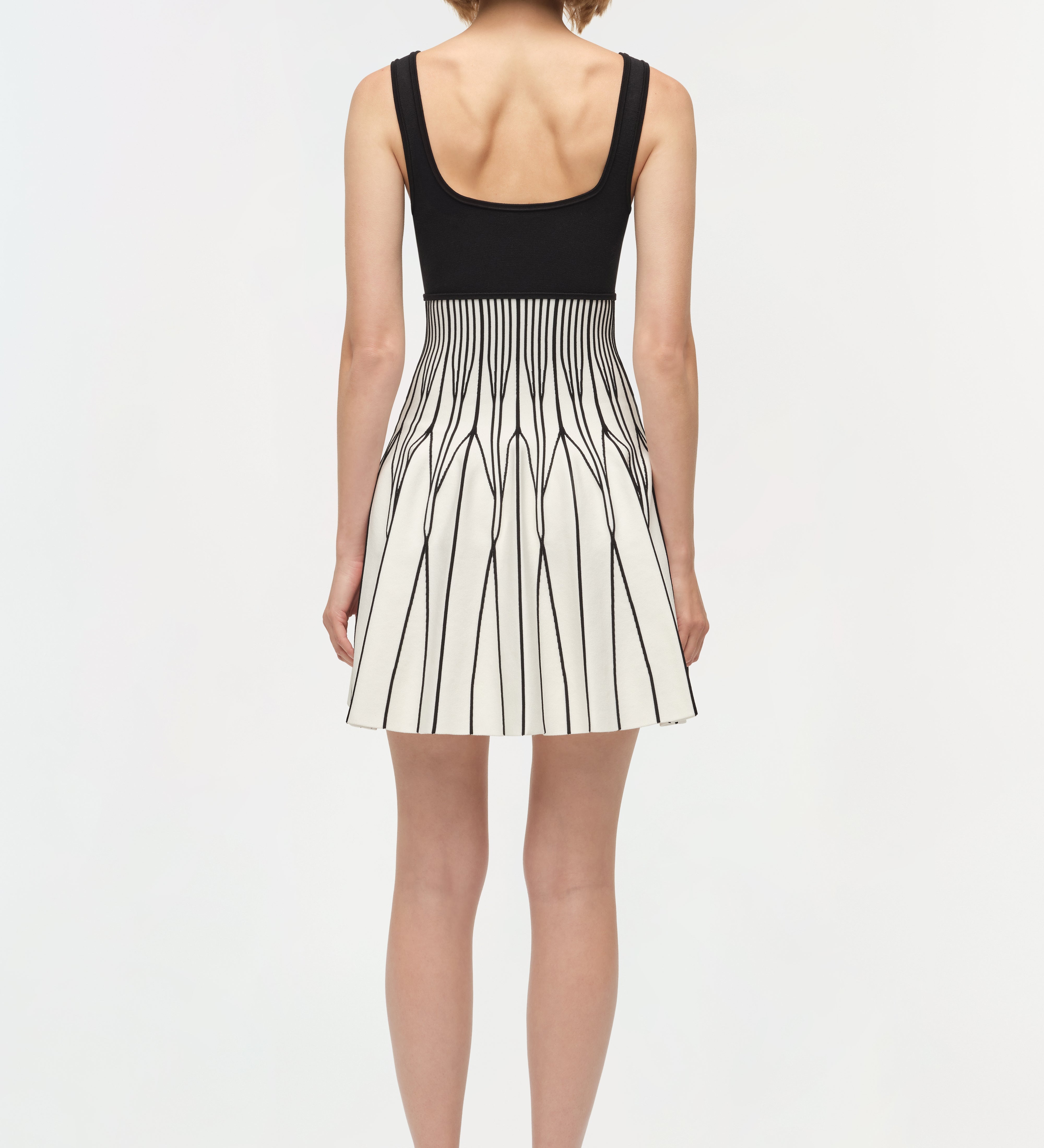 Simkhai - Cynder Illusion Knit Mini Dress