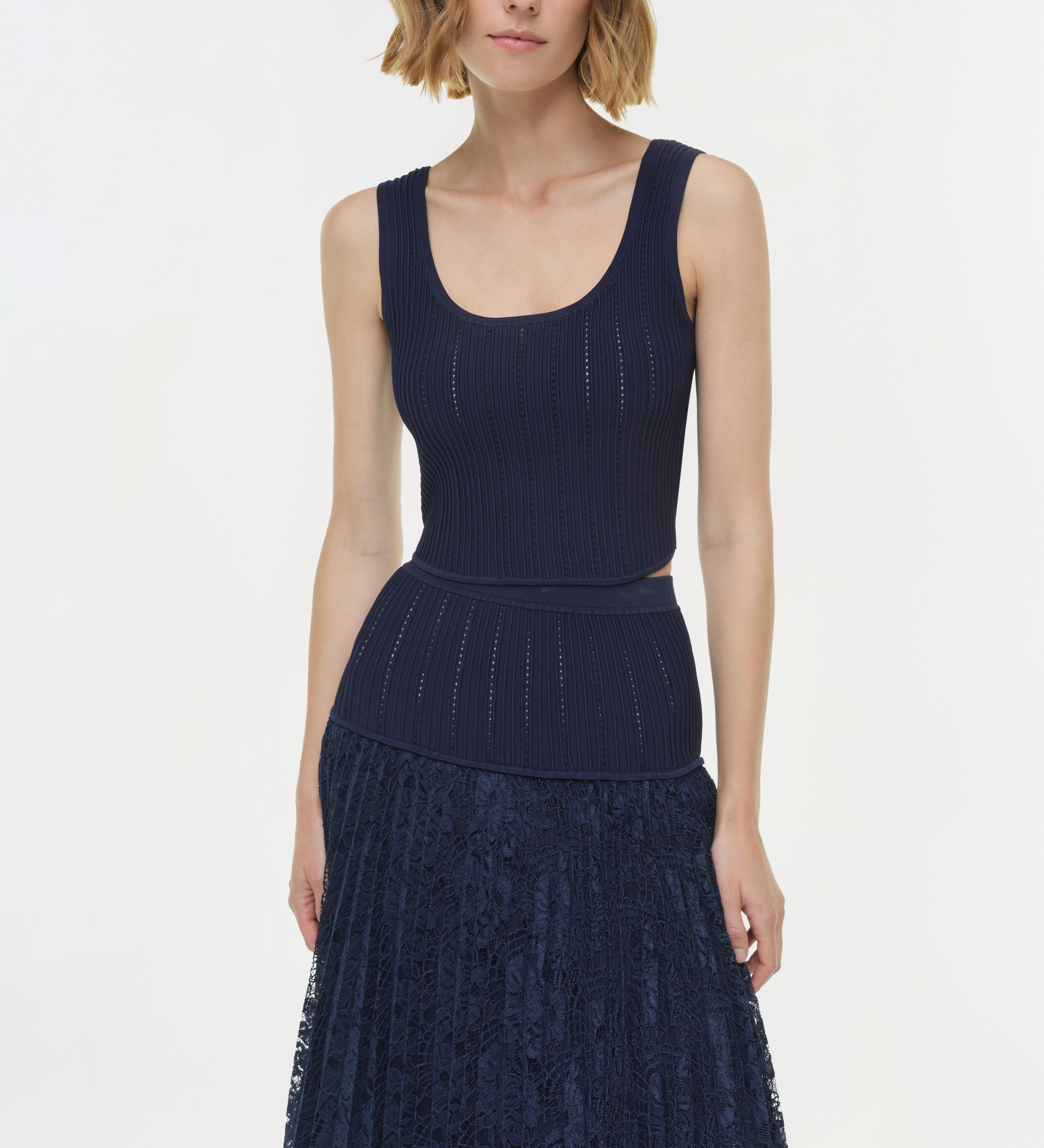 Simkhai - Verona Lace Midi Skirt